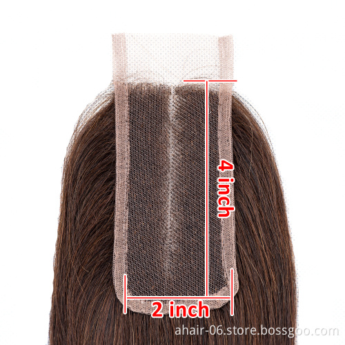 10A 2# And 4# Brown Straight/Body Wave 2*4 Lace Closure In Stock ,10-20 Inch,100% Human Hair,Cheap And Very Hot Sell